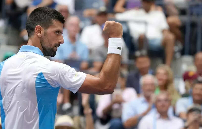 In pictures: Novak Djokovic breaks Roger Federer's record as he enters US Open 2023 semi-final
