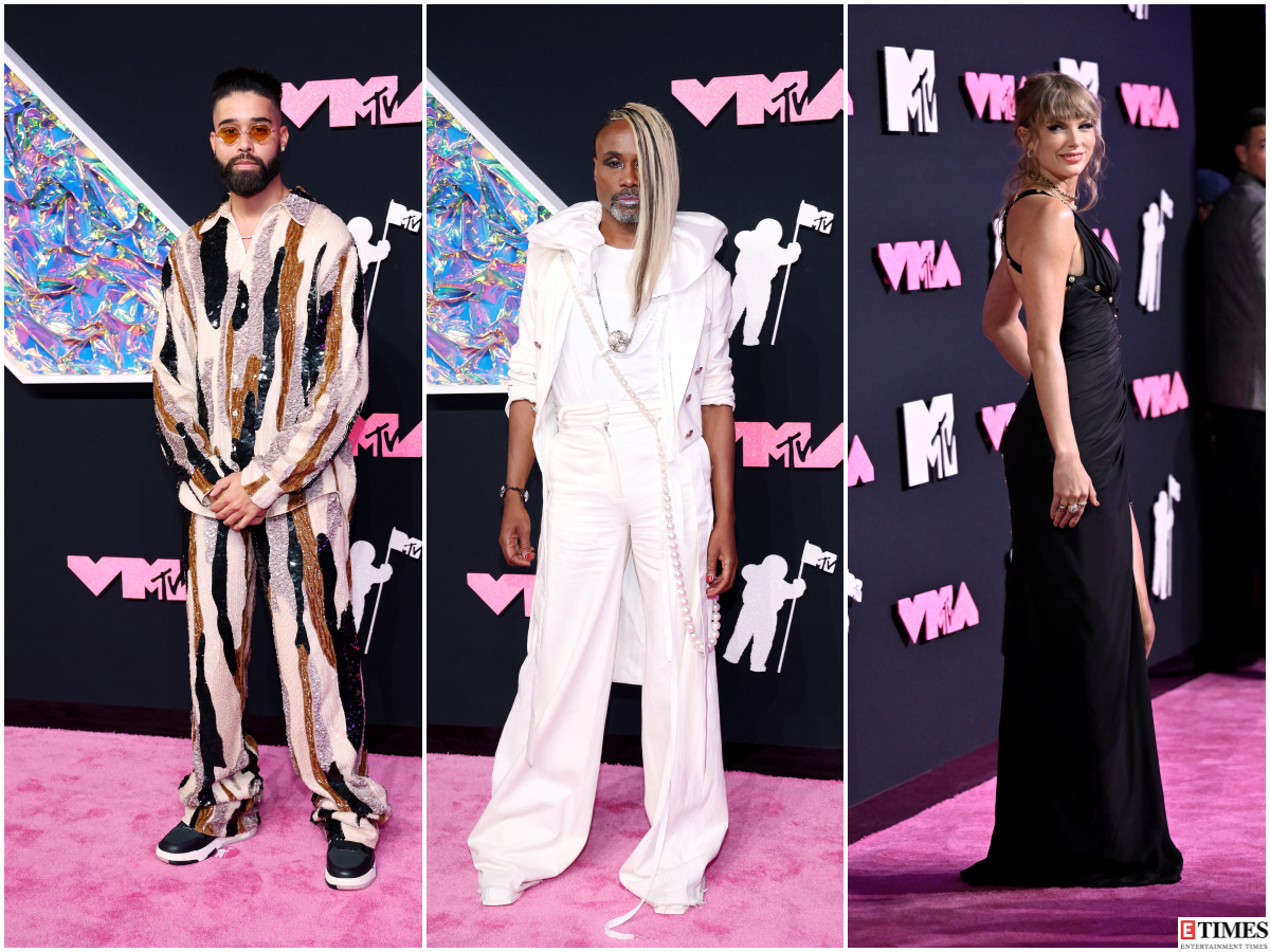 VMAs 2023 red carpet: AP Dhillon, Billy Porter, Taylor Swift and more, see best-dressed stars