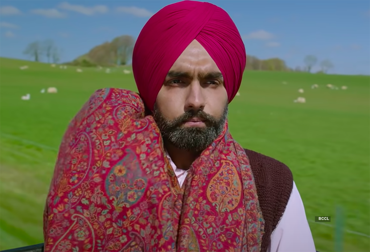 Movie stills of Sargun Mehta, Ammy Virk-starrer Punjabi romantic movie 'Qismat 2'