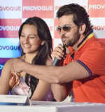 Hrithik at launch