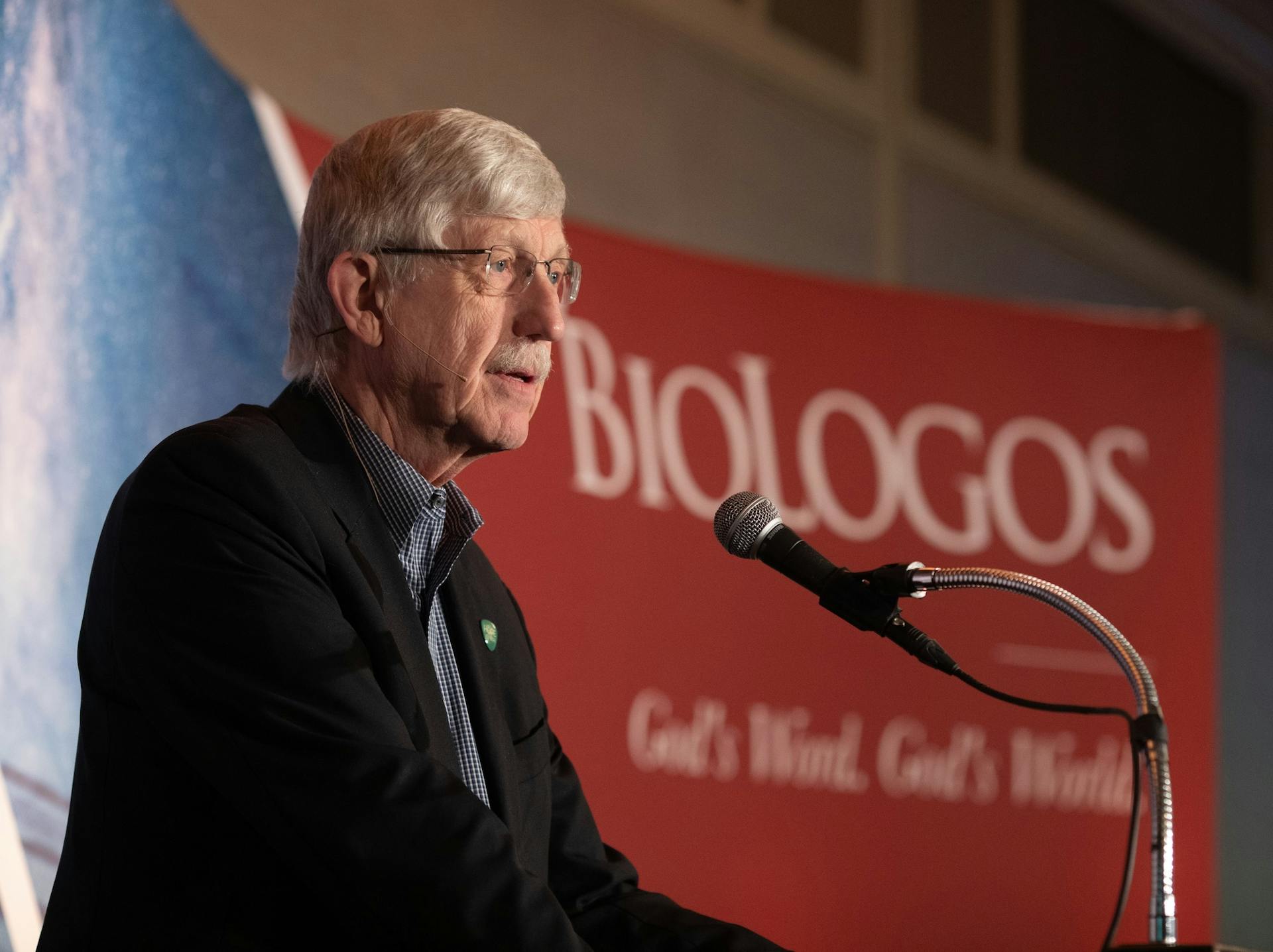 Francis Collins speaks at the 2019 BioLogos Conference